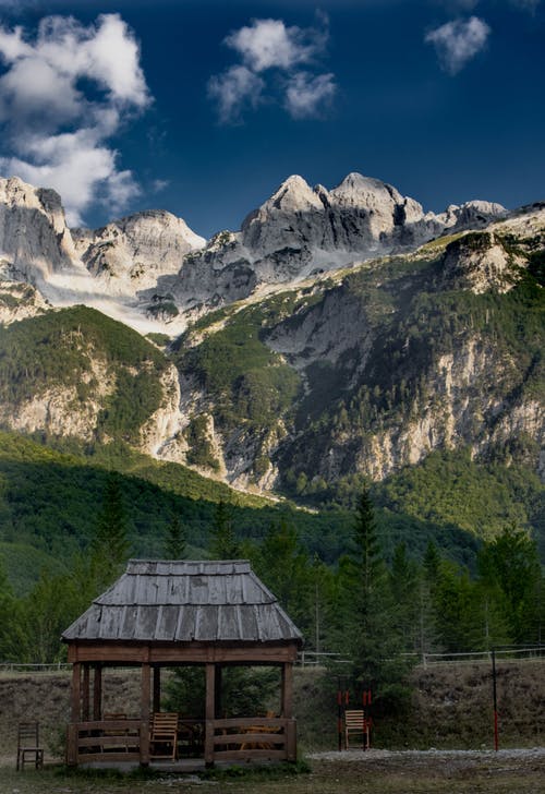 有关垂直拍摄, 山, 山谷的免费素材图片