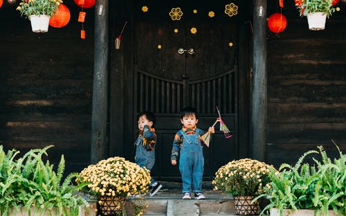 有关兄弟姐妹, 儿童, 可爱的的免费素材图片