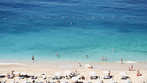 有关人, 夏天, 海的免费素材图片