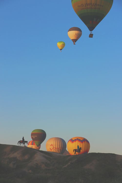 有关天空, 山, 活动的免费素材图片