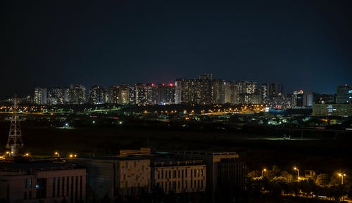 有关台湾, 城市, 城市的灯光的免费素材图片