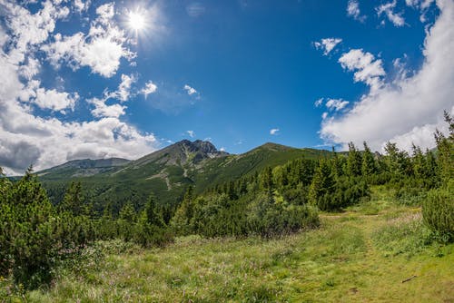 有关多云的天空, 天性, 山的免费素材图片