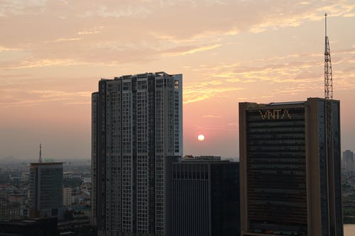 有关城市, 塔, 天际线的免费素材图片