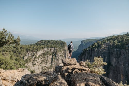 有关山, 岩石, 峡谷的免费素材图片