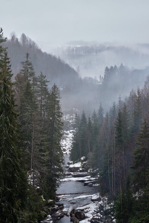 有关冬季, 大雪覆盖, 岩石的免费素材图片