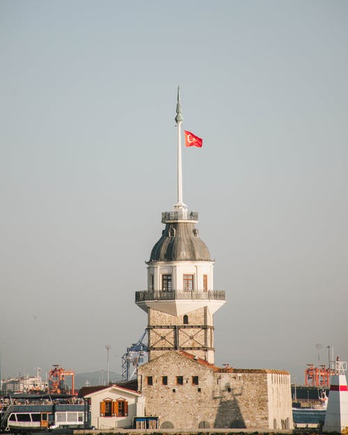 有关伊斯坦堡, 土耳其, 土耳其国旗的免费素材图片