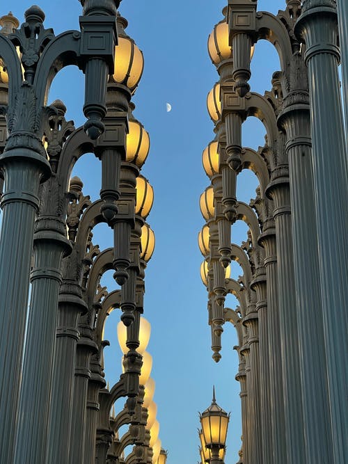 有关lacma, 低角度拍摄, 城市之光的免费素材图片