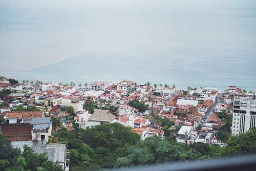 有关地平线过水, 城市, 城镇的免费素材图片