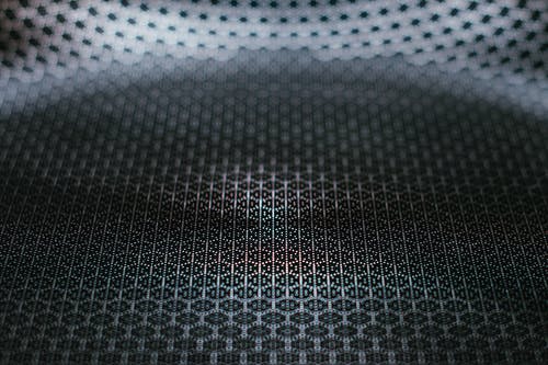 黑白圆点纺织 · 免费素材图片