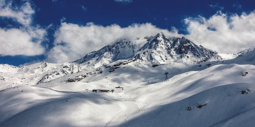 雪帽山 · 免费素材图片