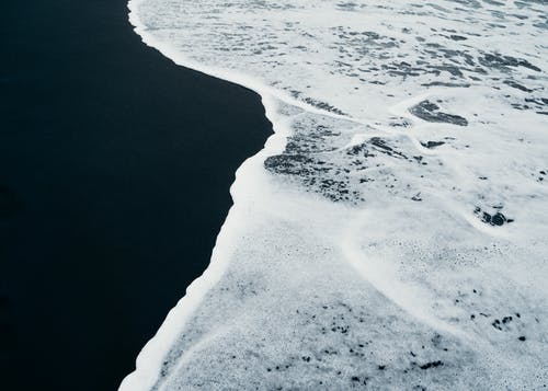 海滩鸟瞰图 · 免费素材图片