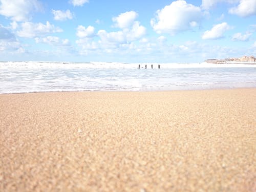 海浪在海岸线 · 免费素材图片