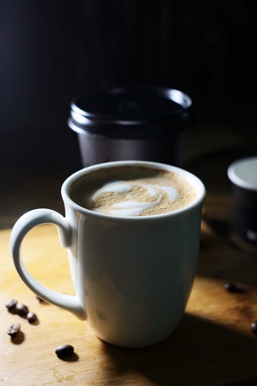 有关一杯咖啡, 卡布奇诺, 咖啡的免费素材图片