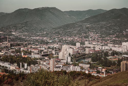 有关城市, 建筑, 空中拍摄的免费素材图片