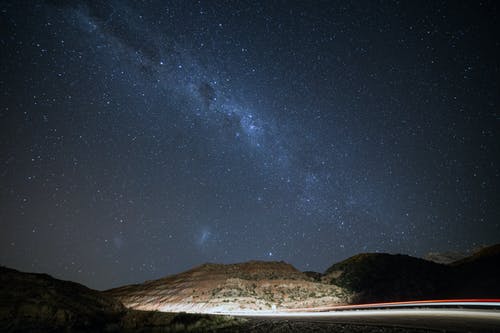 夜间山 · 免费素材图片