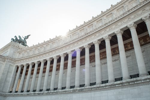 有关altare della patria, 从下面, 低角度的免费素材图片