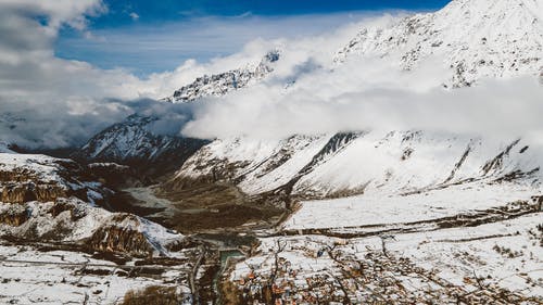 有关喜馬拉雅山, 壯觀, 多雲的的免费素材图片
