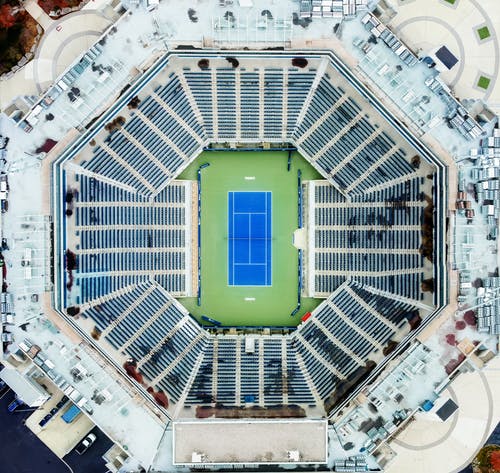 有关直接在上面, 網球場, 网球场的免费素材图片