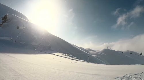 美丽的冬天风景 · 免费素材视频