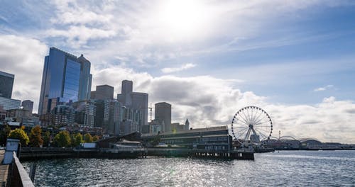 海湾建造的建筑物和构筑物 · 免费素材视频