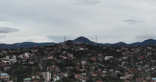 有关城市,山,山峰的免费素材视频