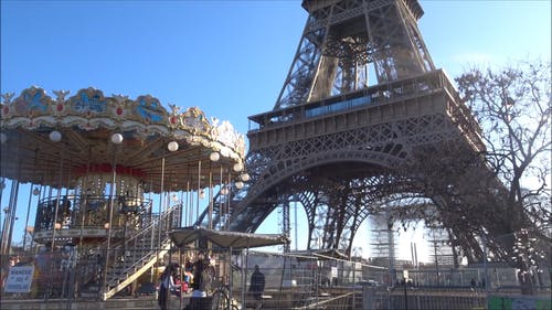 有关城市, 巴黎, 旅游景点的免费素材视频
