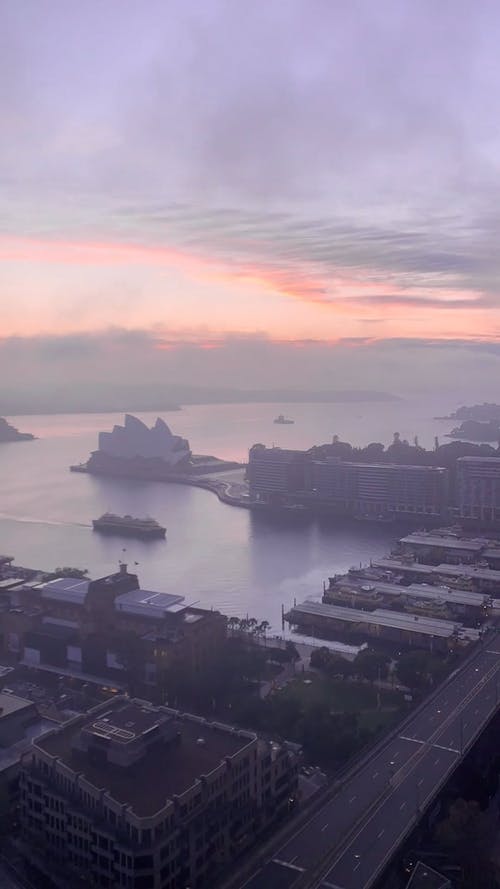 有关垂直视频, 市容, 悉尼海港大桥的免费素材视频