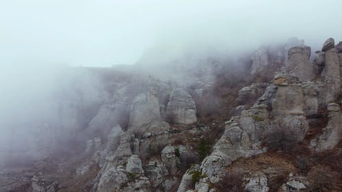 有关天性, 山, 岩层的免费素材视频