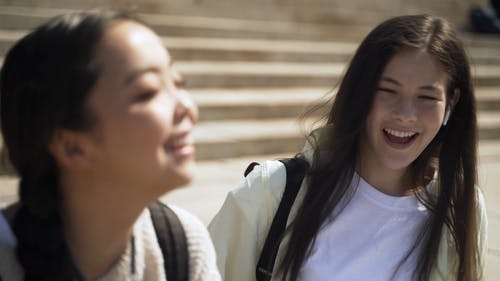 有关学生们, 会话, 朋友的免费素材视频