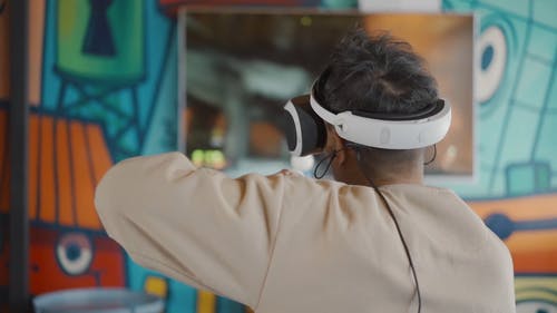 有关VR, 人, 休闲的免费素材视频