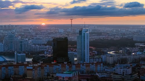 有关天空, 建筑, 日出的免费素材视频