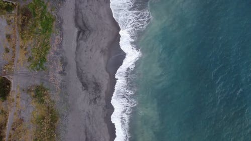 有关从上面, 海岸线, 海滨的免费素材视频