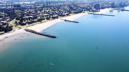 有关城市, 墨尔本, 墨尔本港海滩的免费素材视频