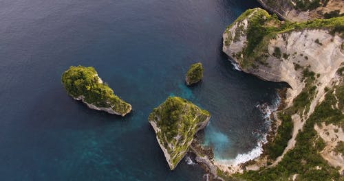 有关岩石, 岸边, 岛的免费素材视频