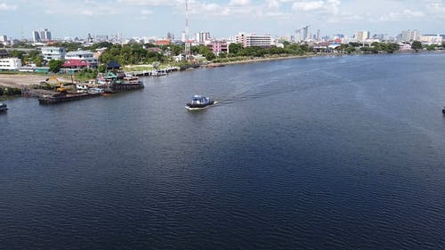 有关帆船, 海, 空中镜头的免费素材视频