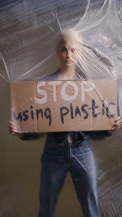 有关人, 停止使用塑料, 严肃的免费素材视频