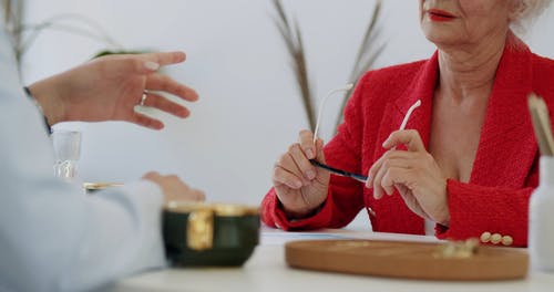 有关女商人, 握住, 会话的免费素材视频