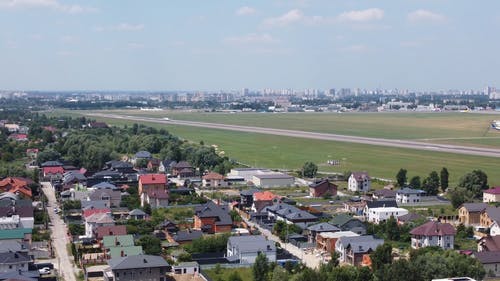 有关城市, 多云的天空, 居住区的免费素材视频