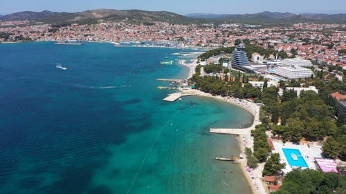 有关vodice, 亚得里亚海, 克罗地亚的免费素材视频