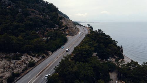 有关地平线, 山, 海的免费素材视频