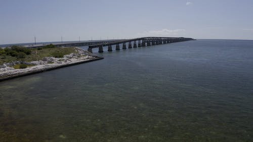 有关天性, 桥, 海岸的免费素材视频