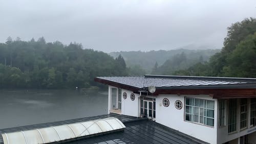 有关下雨, 屋顶, 建造的免费素材视频