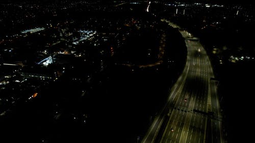 有关交通, 城市, 城市的灯光的免费素材视频