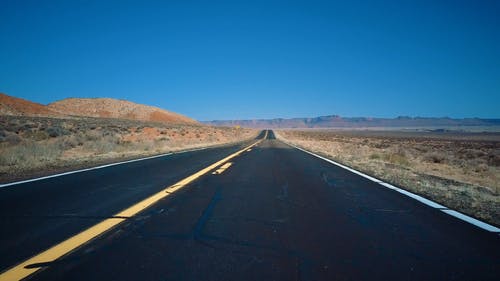 有关旅行（旅程）, 沙漠, 沥青路面的免费素材视频