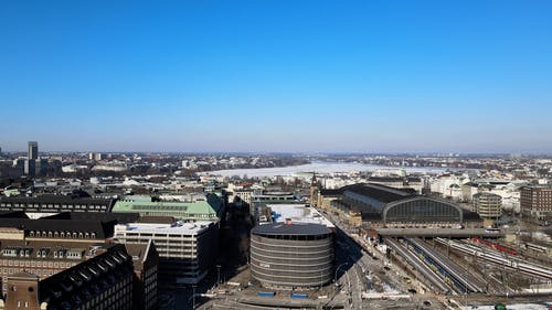 有关冬季, 城市, 市中心的免费素材视频