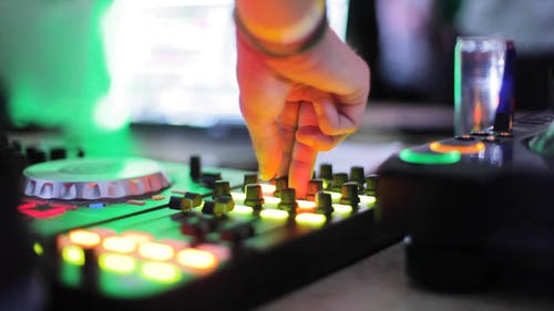 有关DJ, DJ混音器, TECHNO的免费素材视频