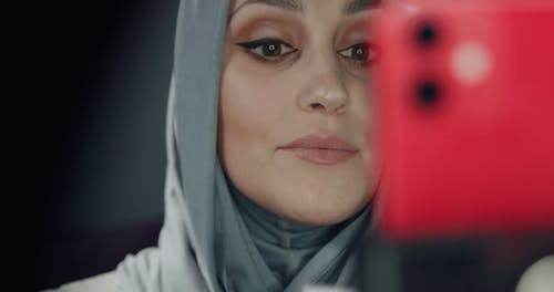有关伊斯兰教, 化妆品, 化妆的免费素材视频