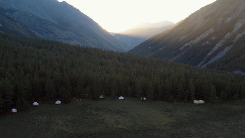 有关天性, 太阳光, 山脉的免费素材视频