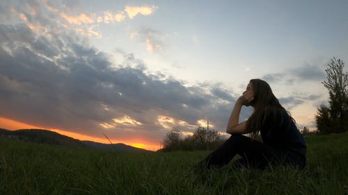 有关傍晚天空, 剪影, 和平的免费素材视频