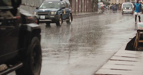 有关下雨, 城镇, 户外的免费素材视频